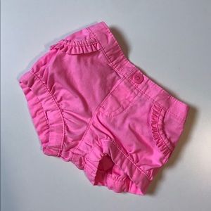Newborn NB Bright Pink Baby Girl Shorts💕Adorable
